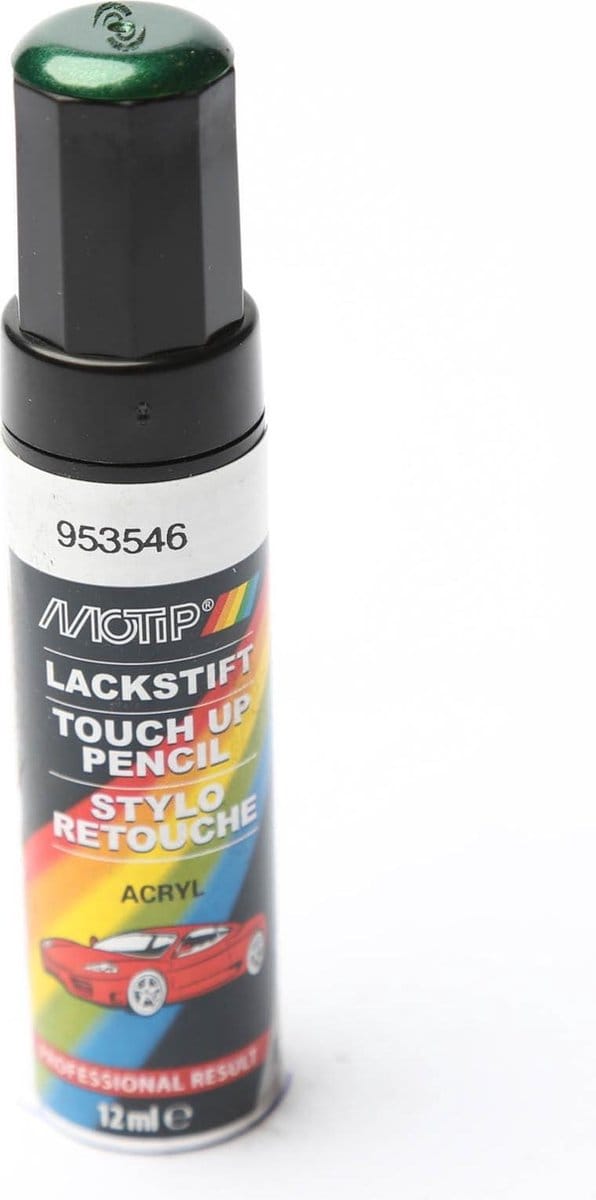 Motip 953546 - Auto lakstift - Groen Metallic - 12 ml
