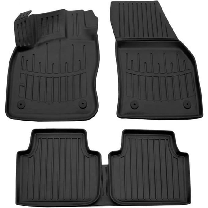 SCOUTT | 3D Tapis De Sol En Caoutchouc Premium Pour Skoda Kodiaq 2016-2023