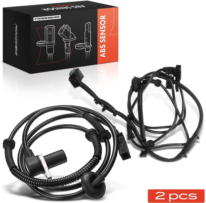 Frankberg 2x ABS Sensor Achteras voor Audi A4 A4 Avant 8E B6 A4 Cabrio