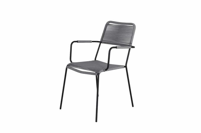 Svea - Gökhan tuinstoel - polyester touw - grijs