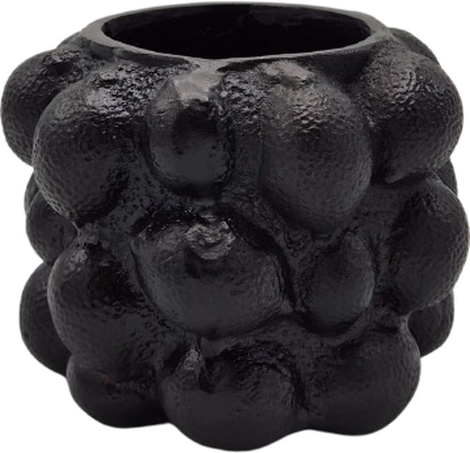 Deco4yourhome® - Vaas - Citroen - Lemon - Zwart - Black