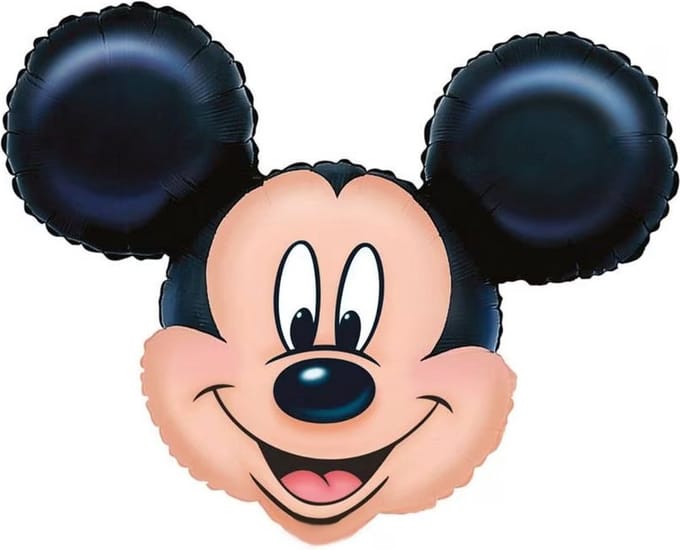 Qualatex - Disney Folie Mickey Hoofd