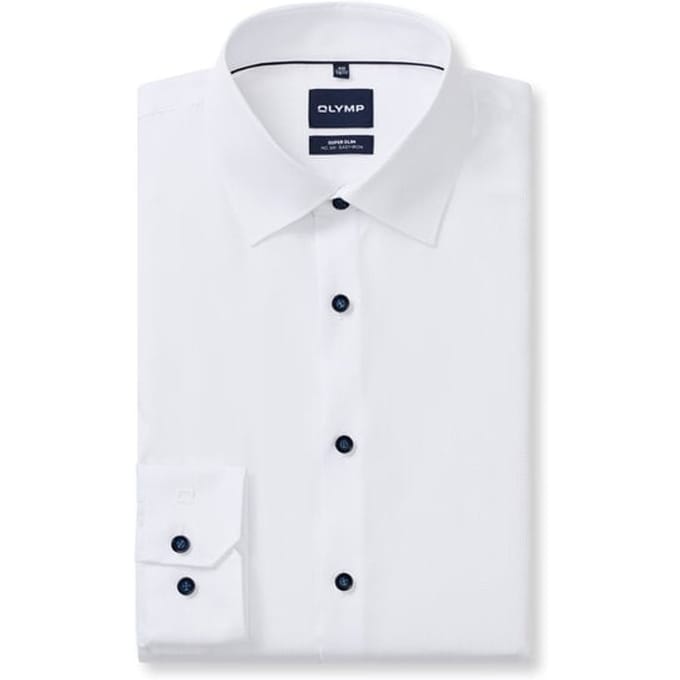 Super slim fit zakelijk overhemd van katoenmix
