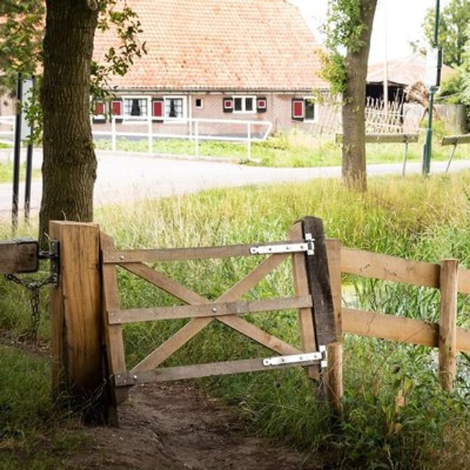 Intergard Tuinpoort tuinhek eiken 75x100cm