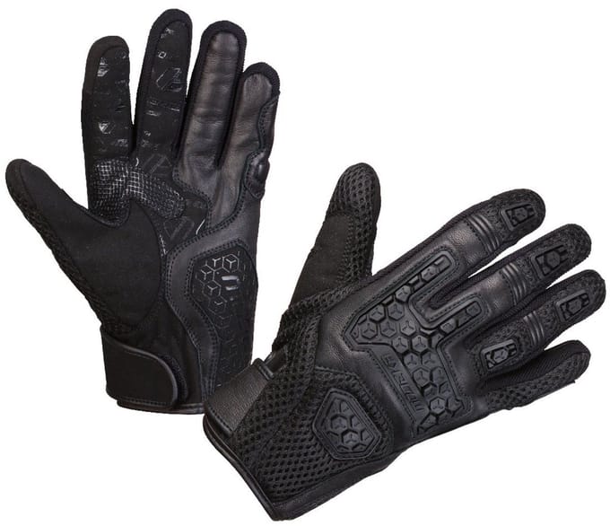 Modeka Dracon Mesh Black - Handschoen