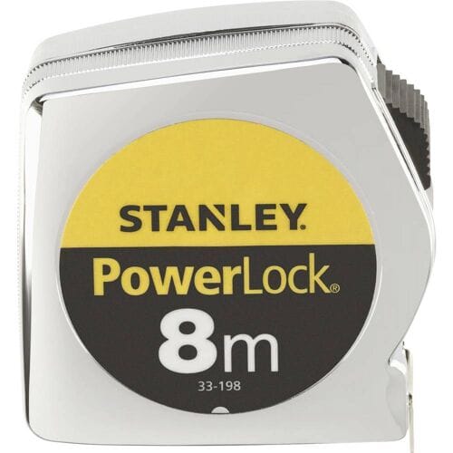 Stanley Rolbandmaat Powerlock 8m - 25mm