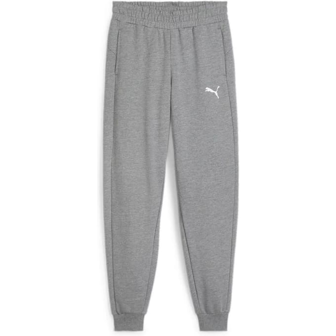 PUMA teamGOAL Casuals Pants Jr Jongens Sportbroek - Medium Gray Heather-Puma White