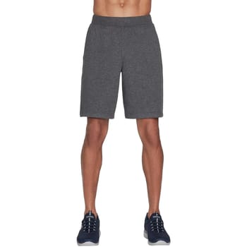 Skechers Apparel Explorer 9 Inch Short Heren Shorts Joggingbroek M1SH69 grijs