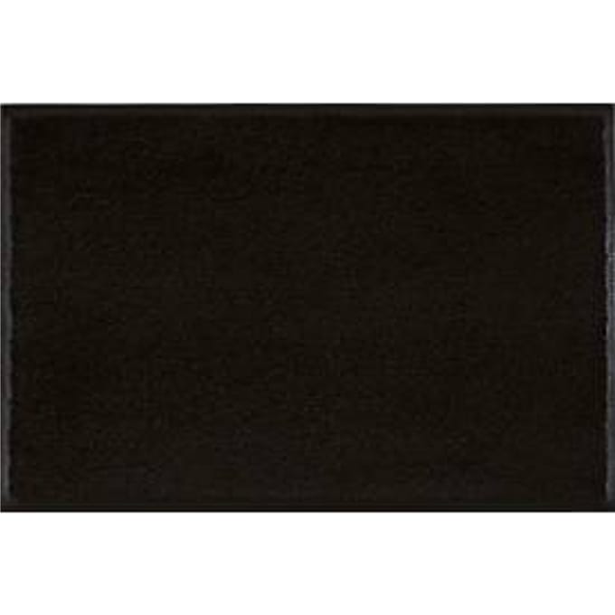 Kleen-Tex Deurmat Wash+Dry Raven Black, 50 x 75 cm.