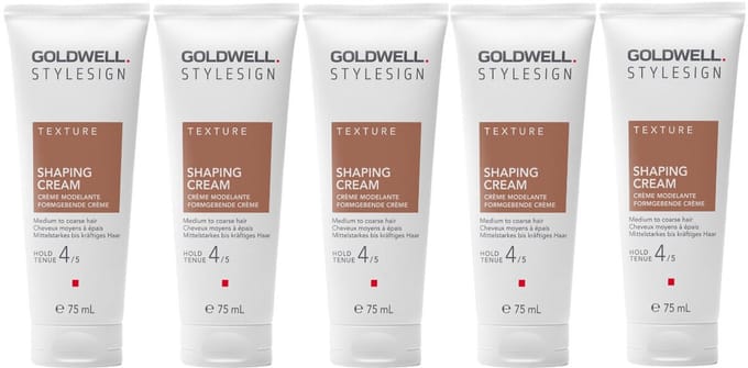 5x Goldwell StyleSign Shaping Cream 75ml