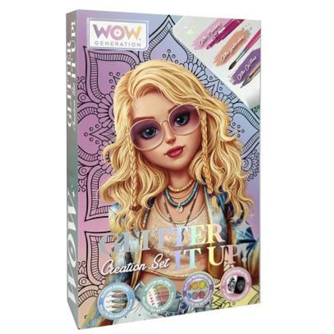 WOWGEN Generation Glitter it Up Mandala Art Kit Knutselen