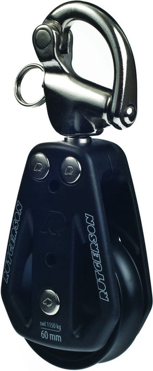 Rutgerson RAW Block 35mm Single met Snap Shackle