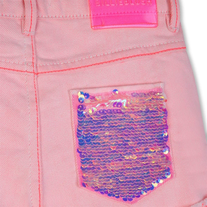 Billieblush - Short twill - Pink - Maat 128