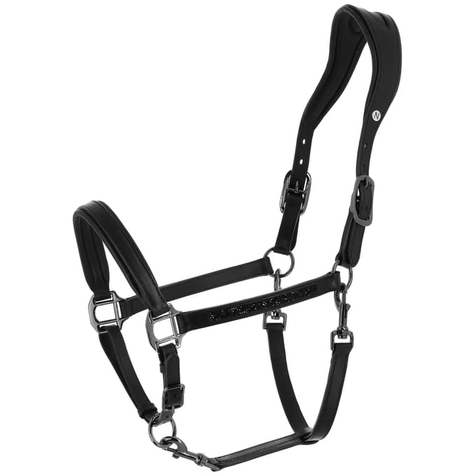 Anatomisch leren halster voor paard Norton