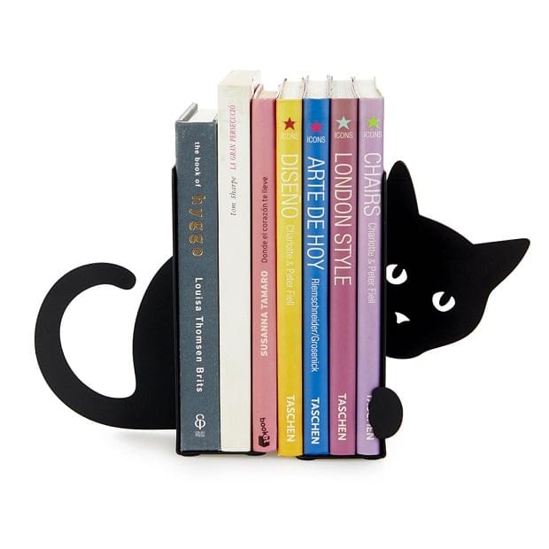 Support de livre chaton support cadeau pour amoureuse des chats chats métal support