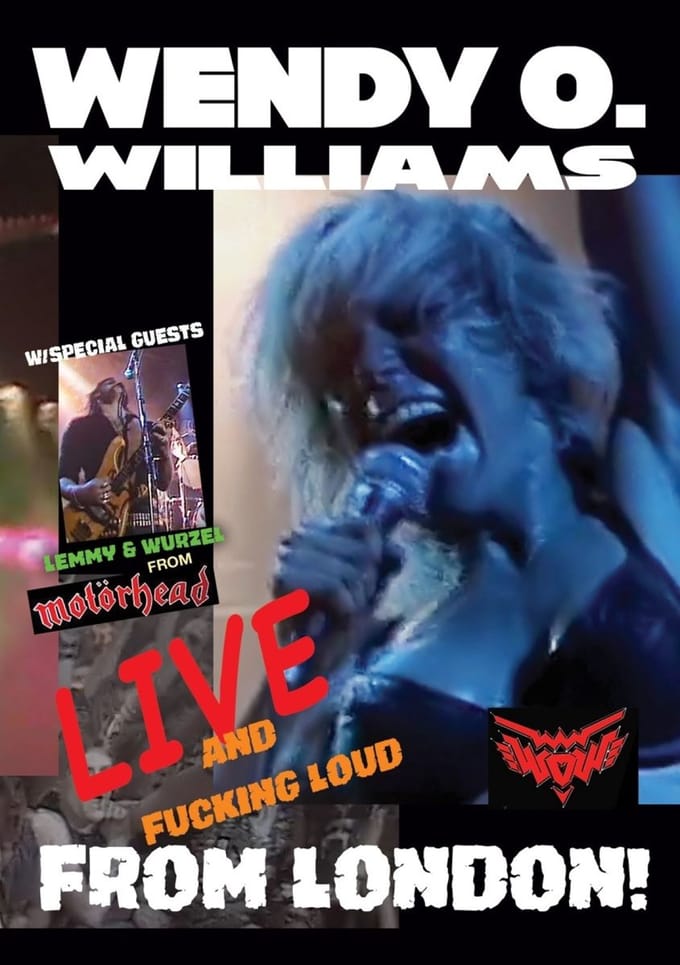 Wendy O. Williams - Wow: Live And Fucking Loud From London! (DVD)