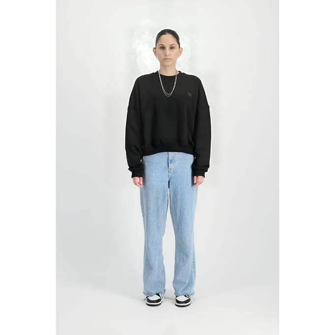 Alpha Industries Alpha Essentials Rl Sweater Black Taglia: L | Maglioni a maglia Outlet | Donna | Nero