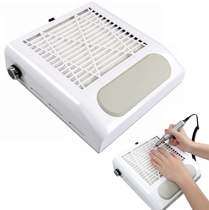 VELTRR® Nagel Afzuiger - Stofafzuiger Nagels - Nageltafel