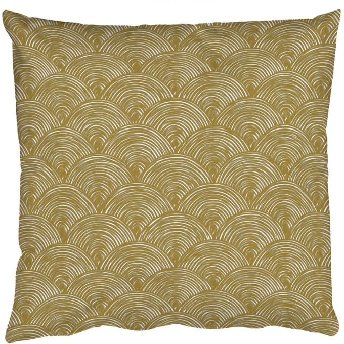 Sierkussens - Kussentjes Woonkamer - 60x60 cm - Waaier - Geometrisch - Groen