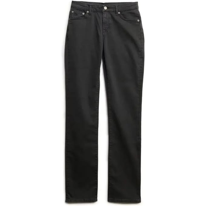 Slim satijnen hoog taille broek voor dames Superdry