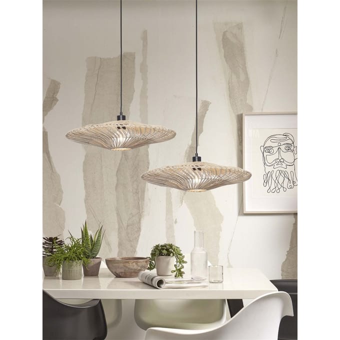 Good & Mojo Zanzibar Hanglamp - Bamboe - Naturel