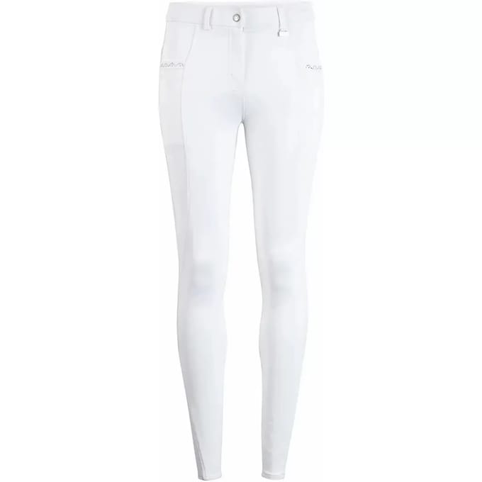 Montar Rijbroek Montar Crystal Full Grip Kids Wit