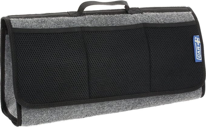Car Plus Kofferbaktas 12,5 Liter Polyester Zwart/grijs