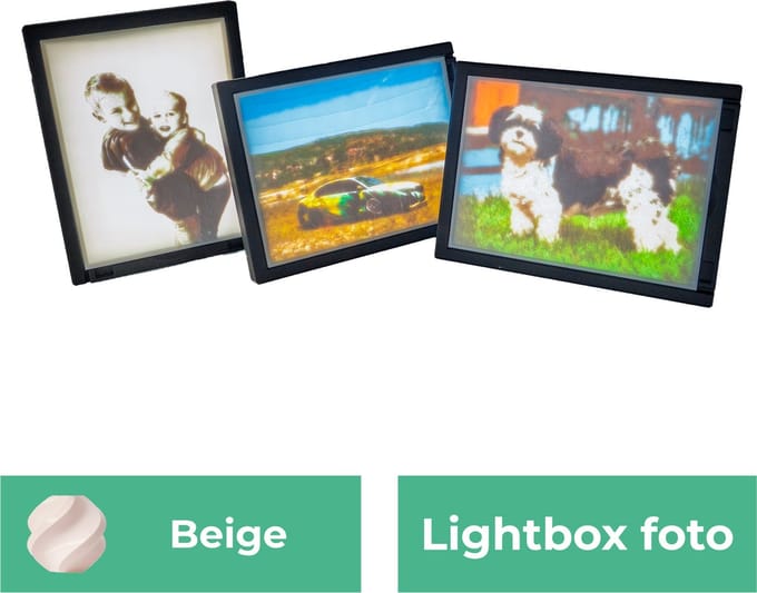 Lightbox foto - Beige