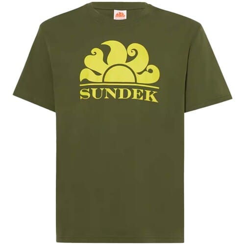 Polo Shirt Korte Mouw Sundek New Simeon Logo
