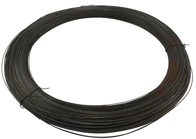 Draad Zwart Gegloeid Nr18 -1,2Mm Rol=5Kg (563Mtr)
