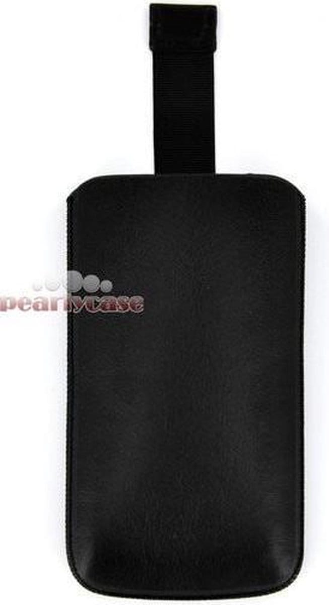 Huawei P20 Pro Hoesje - Inteek Cover Echt Leer Zwart
