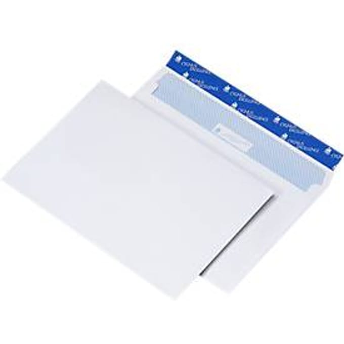Witte enveloppen C5 (162 x 229 mm), zonder venster, 500 stuks