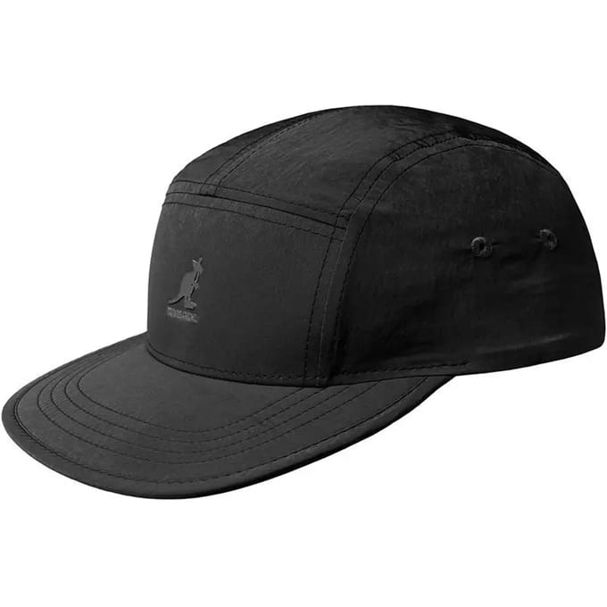 Casquette de baseball Kangol K5327 Noir Toucher Doux 5 Panneaux K5327 BLACK black