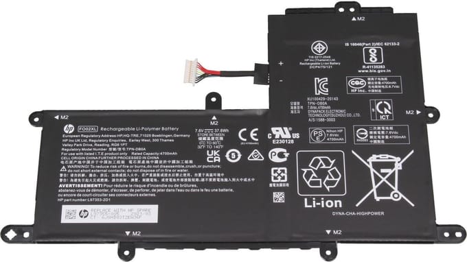 HP 917725-855 Batterij - 47,31Wh