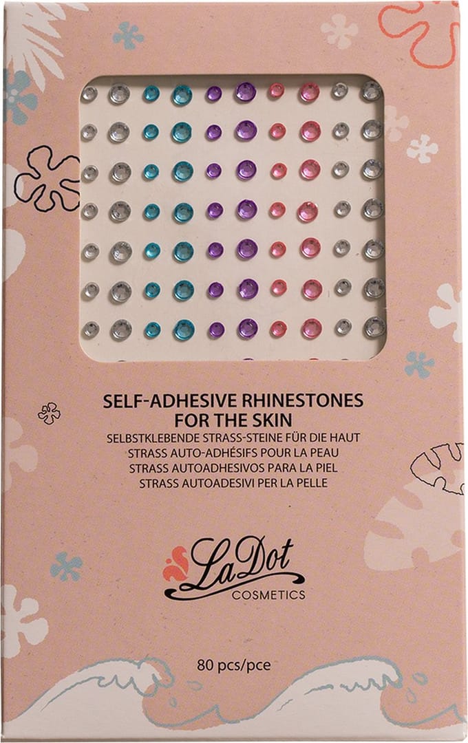 LaDot Strass Glitter Steentjes 80 stuks