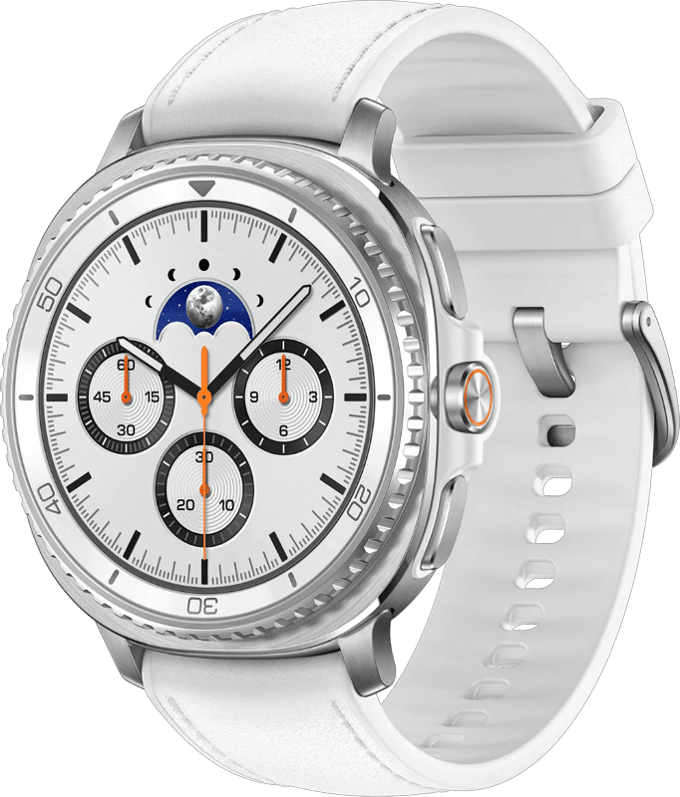 Samsung Galaxy Watch8 Classic 46 mm - LTE-smartwatch - Wit