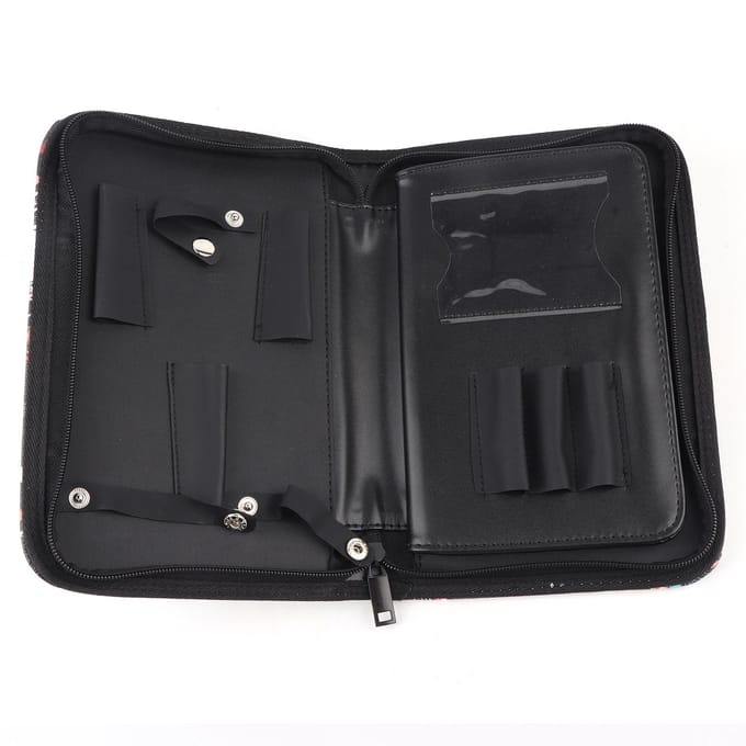 Waterdichte Opbergtas voor Kappersgereedschap Kapsalon Scharen Kam Kapperstool Etui black