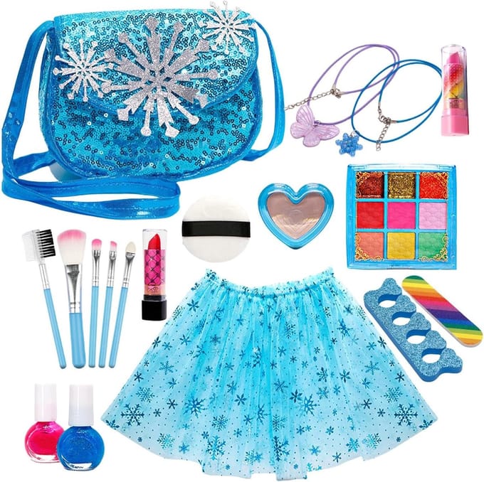 Kinder Make-up Set - Speel Make-up Wasbaar - Creatief Spelen - Veilig Voor Huid