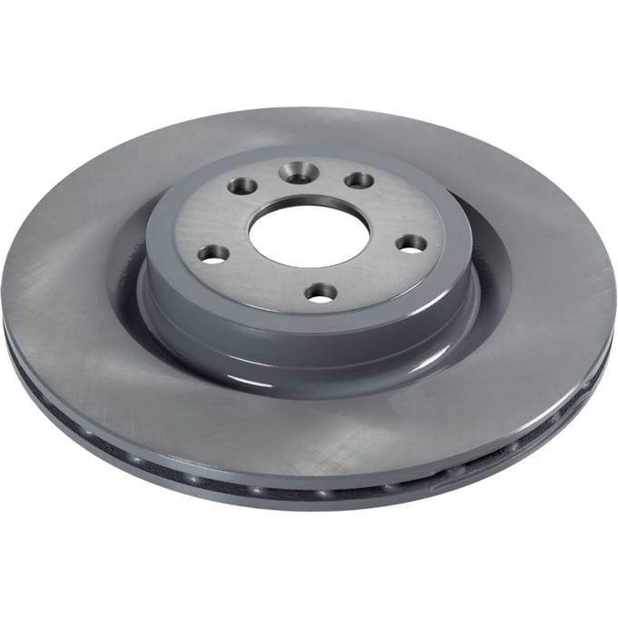 Remschijf FEBI BILSTEIN 106493 achter, geventileerd, sterk gecarboniseerd, 1 Stuk