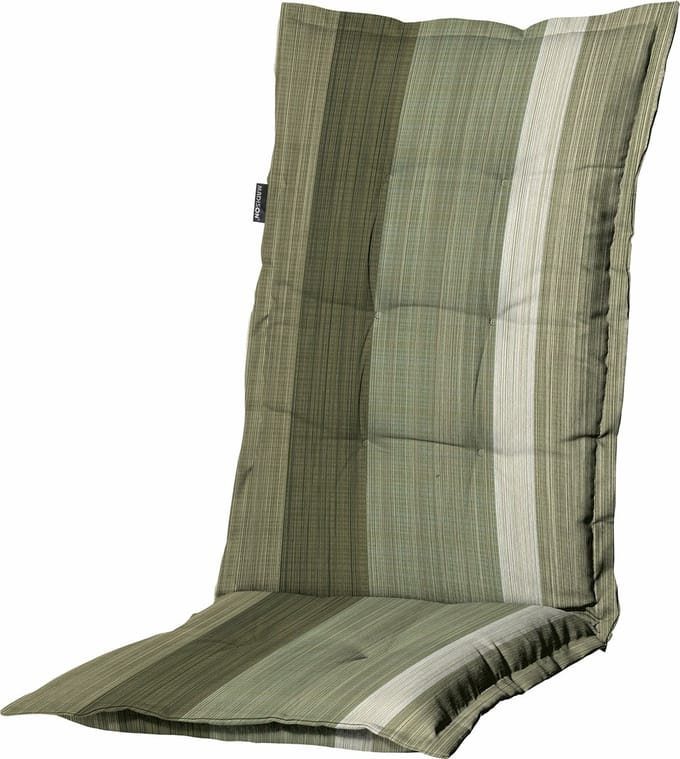Madison Tuinstoelkussen hoge rug 50x123 cm Jonna sage