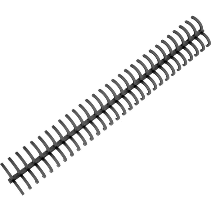 10 stuks spiraalbindspoel 130 vel capaciteit rugkam 30 gaten 16 mm diameter set kit