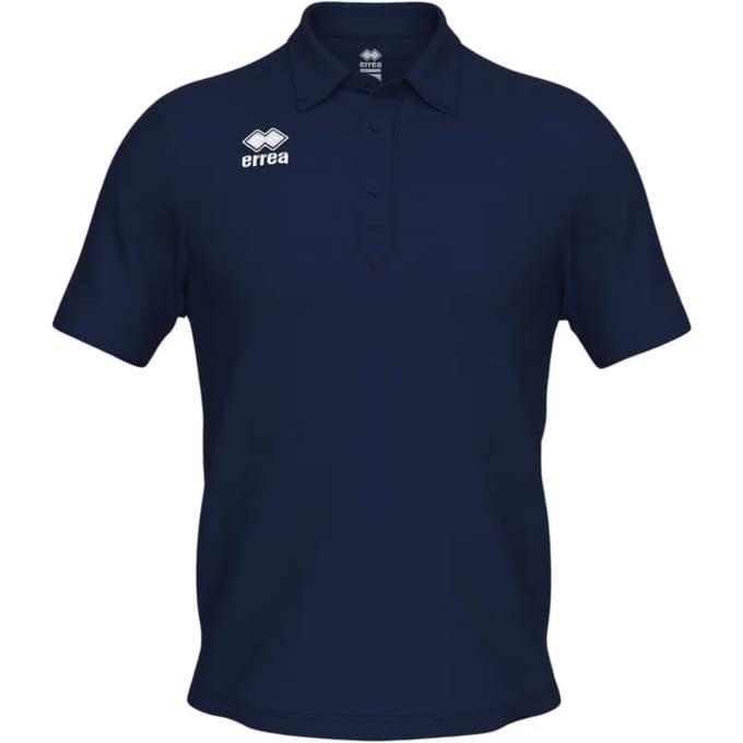 Errea Polo Class Mc Ad Blauw - Sportswear - Volwassen