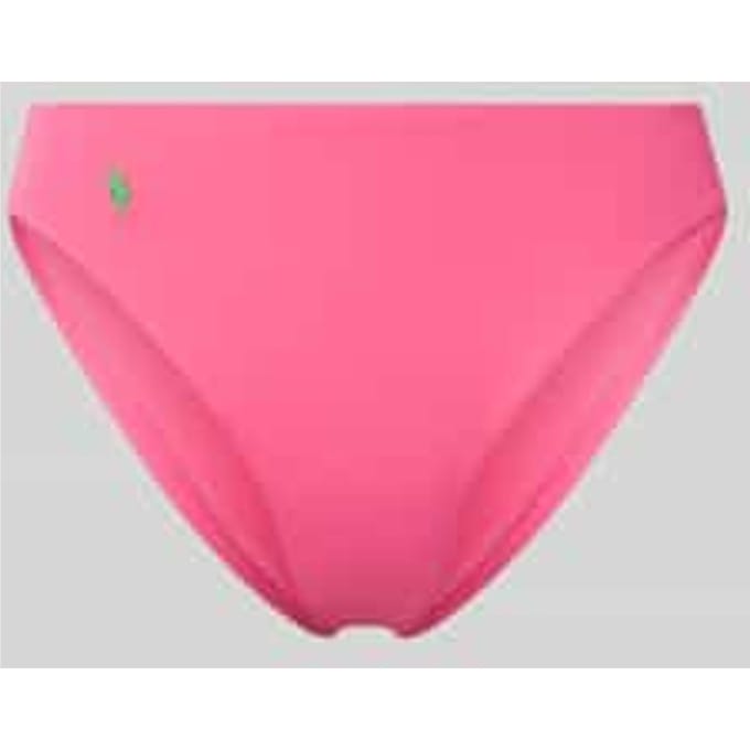 Bikini-top met logo-stitching