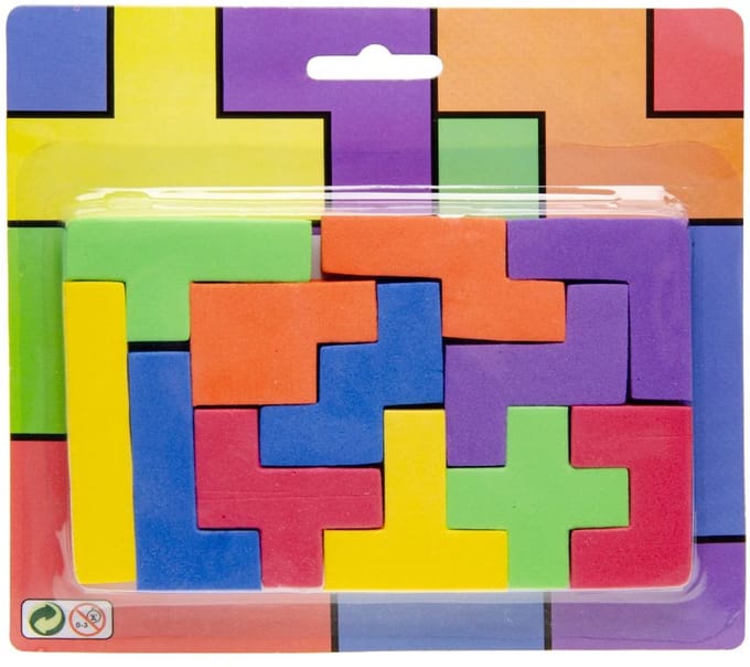 LG-Imports Tangram puzzel van schuim Blok