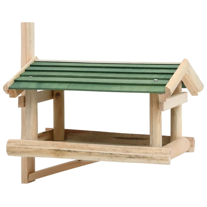 vidaXL - Vogelvoeder - 35x29,5x21 - cm - massief - hout