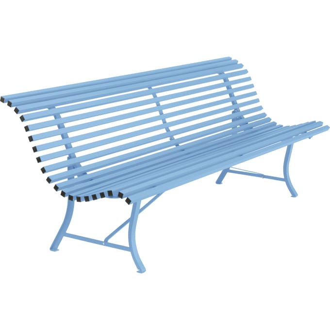 Fermob LOUISIANE bank - E1 Maya blauw - 200 x 80 x 72 cm