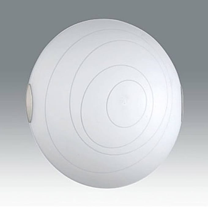 Fabas Luce Ronde plafondlamp KENT, wit