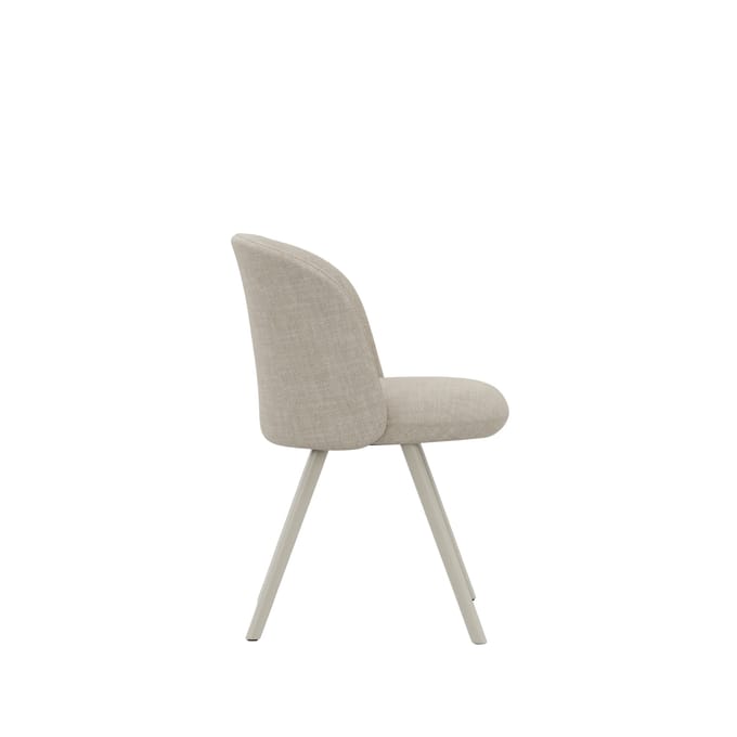 Vitra Mikado stoel aluminium frame - Savana parelmoer melange