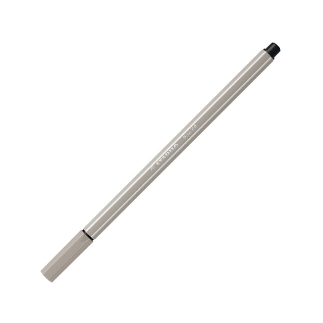 Viltstift STABILO Pen 68/93 medium  warm grijs