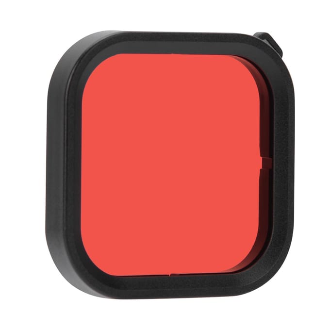 ABS Stofdicht Fotografie Waterdichte Behuizing Duiklensfilter Duikaccessoires voor GoPro 8Rood rood